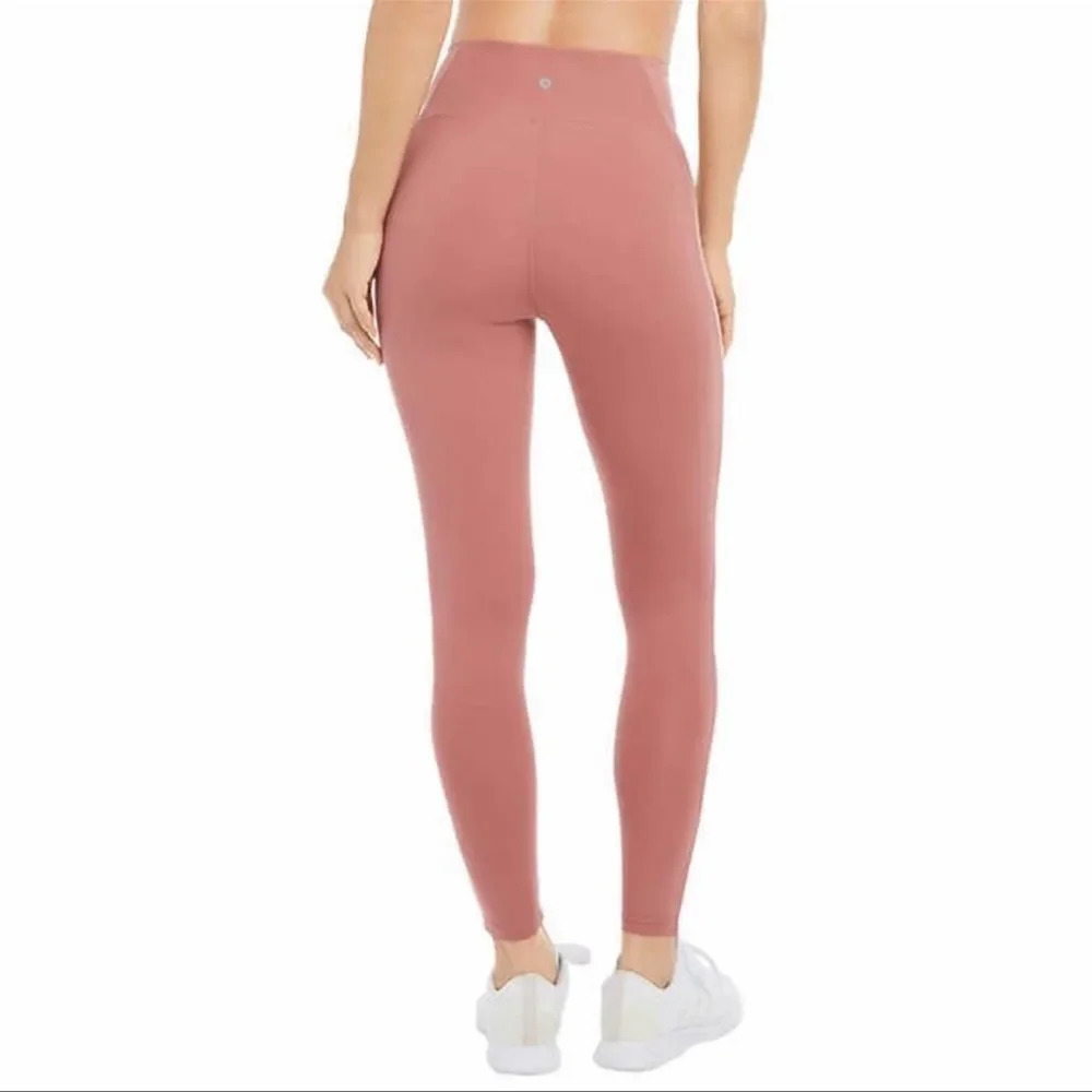 Danskin Ladies' Lightweight 7/8 Legging Pink Large New - Picture 3 of 9